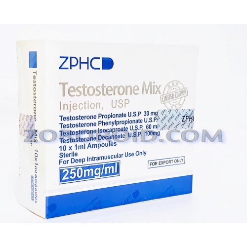 ZPHC TESTOSTERONE MIX 250 MG 1 ML X 10