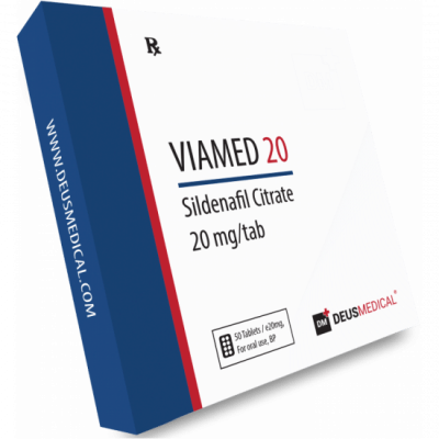 DEUS MEDICAL - VIAMED 20 (SILDENAFIL CITRATE) (20 MG/TAB - 50 TABS)