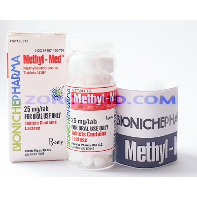 BIONICHE PHARMA - METHYL-MED  (25 MG/120 TABS - PACK)