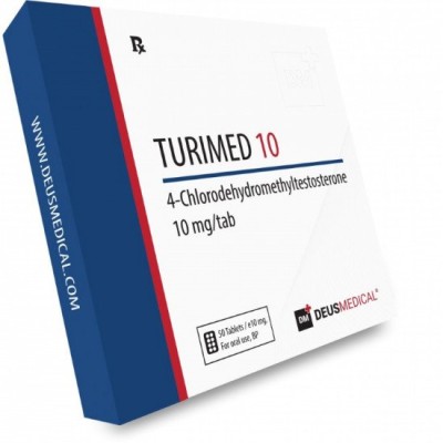 DEUS MEDICAL - TURIMED 10 (TURINABOL) (10 MG/TAB - 50 TABS)