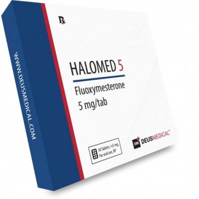 DEUS MEDICAL - HALOMED 5 (FLUOXYMESTERONE) (5 MG/TAB - 50 TABS)