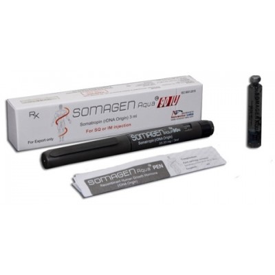 SOMAGEN AQUA - HGH PEN (LIQUID) (90 IU /1 click - 3 IU)