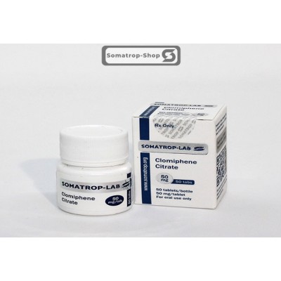 SOMATROP-LAB - CLOMIPHENE CITRATE (50 MG/TAB - 50 TABS)