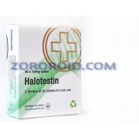 ADVAR PHARMA - HALOTESTIN (10 MG /40 TABS)