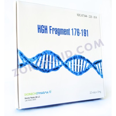 BIONICHE PHARMA - HGH FRAGMENT 176-191 (5 MG X 10 VIALS)