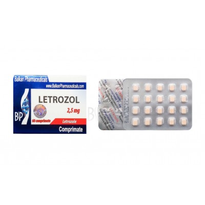 BALKAN PHARMACEUTICALS - LETROZOL (2,5 MG/60 TABS - PACK)