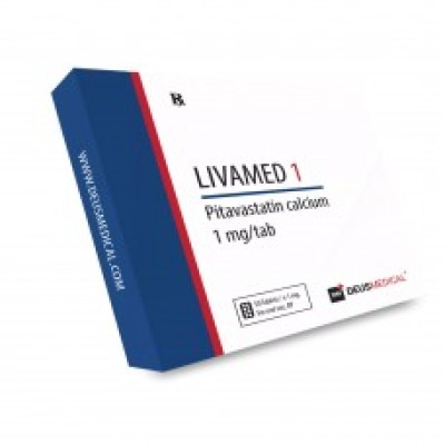 DEUS MEDICAL - LIVAMED 1 (PITAVASTATIN CALCIUM) (1 MG/TAB - 50 TABS)