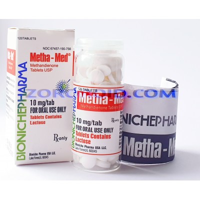 BIONICHE PHARMA - METHA-MED  (10 MG/120 TABS - PACK)