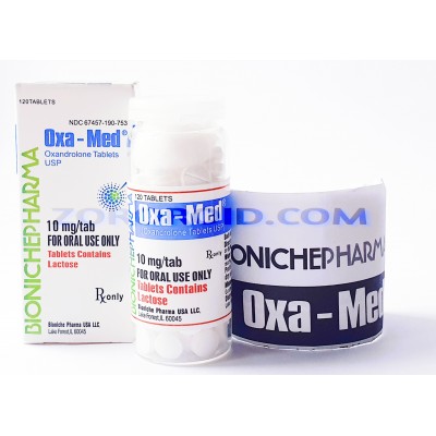 BIONICHE PHARMA - OXA-MED  (10 MG/120 TABS - PACK)