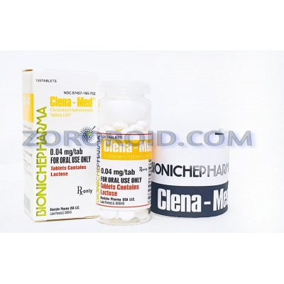 BIONICHE PHARMA - CLENA-MED  (0.04 MG - 120 TABS - PACK)