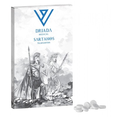 DRIADA MEDICAL - SARTANOS (TELMISARTAN) (20 MG/TAB - 100 TABS)