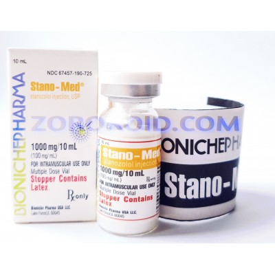 BIONICHE PHARMA - STANO-MED (STANOZOLOL INJECTION) (100 MG/ML)