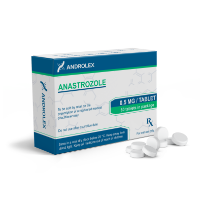 ANDROLEX - ANASTROZOLE (0.5 MG/TAB - 60 TABS)