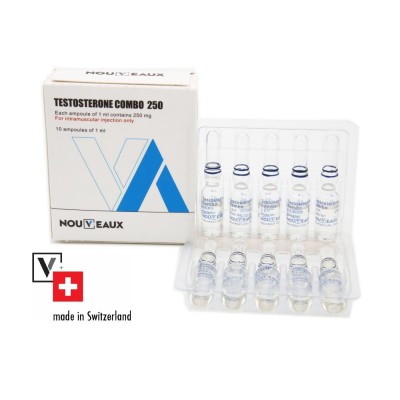 NOUVEAUX LTD - TESTOSTERONE COMBO (250 MG/ML X 10 VIALS)