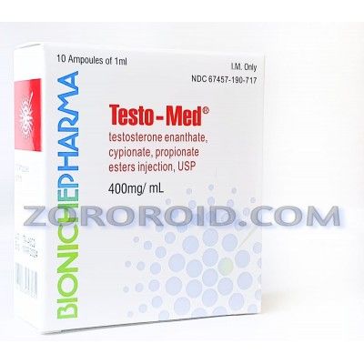 TESTO-MED (400 MG/ML X 10 VIALS)