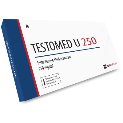 DEUS MEDICAL - TESTOMED U 250 (TESTOSTERONE UNDECANOATE) (250 MG/ML X 10 VIALS)